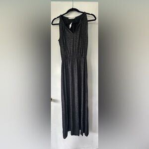 LOFT gray marled maxi dress, size XS. NWT.
